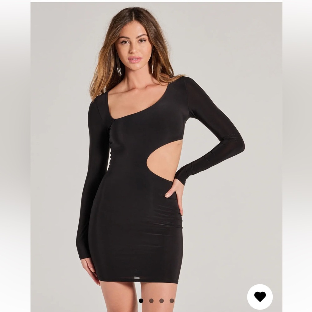 BLACK MINI DRESS